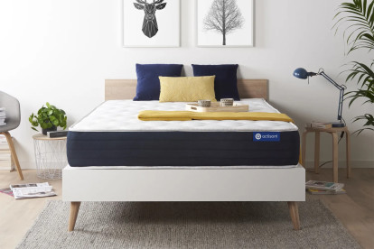Matelas 135x190 cm Latex et mémoire de forme - Actilatex Sleep