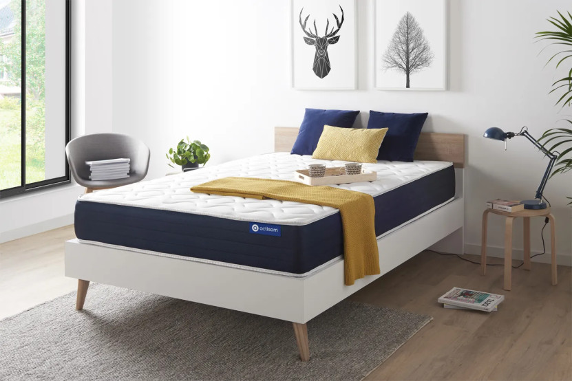 Matelas 135x200 cm Latex et mémoire de forme - Actilatex Sleep