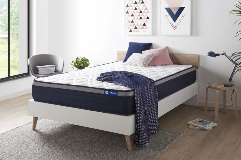 Matelas 130x220 cm Latex et mémoire de forme - Actilatex Max