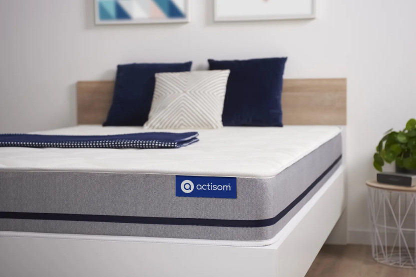 Matelas 120x220 cm Latex et mémoire de forme - Actilatex Soft