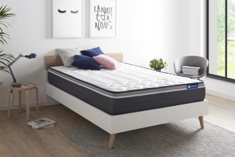 Matelas 133x182 cm Latex et mémoire de forme - Actilatex Plus