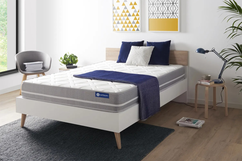 Matelas 160x200 cm Latex et mémoire de forme - Actilatex Touch