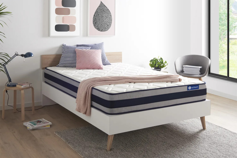 Matelas 133x182 cm Latex et mémoire de forme - Actilatex Ergo