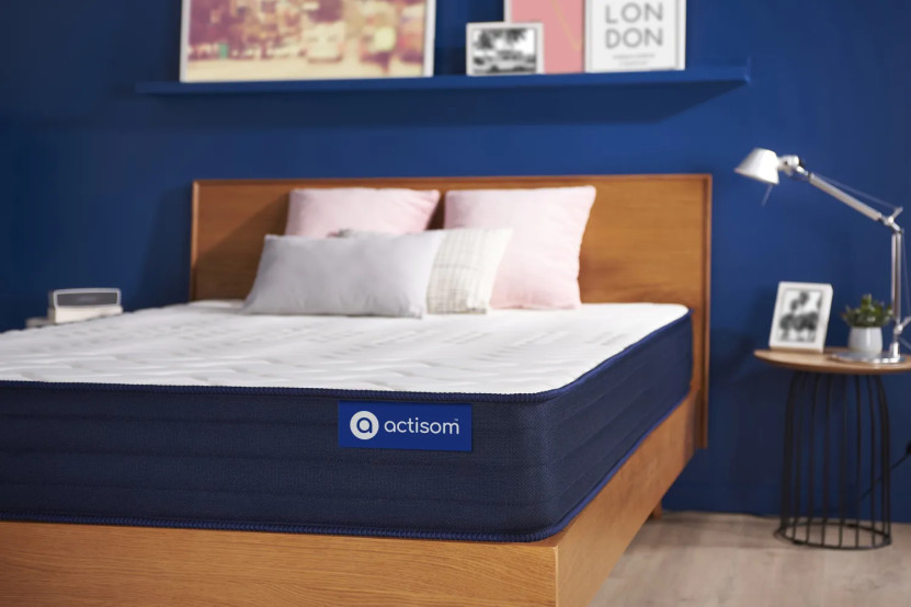 Matelas 120x200 cm Ressorts ensachés et Mémoire de forme - Actiflex Life