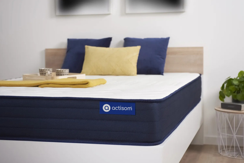 Matelas 100x220 cm Latex et mémoire de forme - Actilatex Life