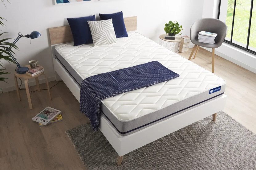 Matelas 120x195 cm Latex et mémoire de forme - Actilatex Soft