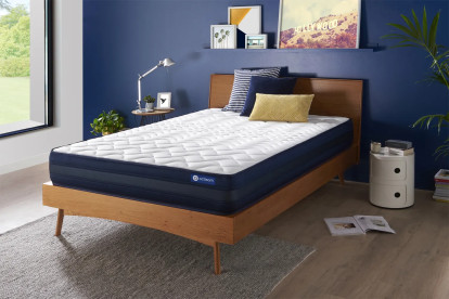 Matelas 160x190 cm Ressorts ensachés et Mémoire de forme - Actiflex Tech