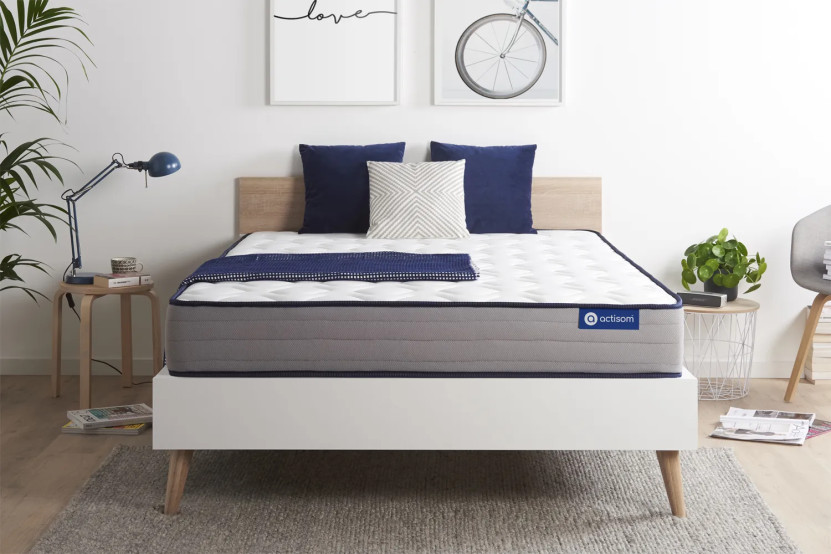 Matelas 200x200 cm Latex et mémoire de forme - Actilatex Form