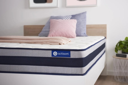 Matelas 80x220 cm Latex et mémoire de forme - Actilatex Ergo