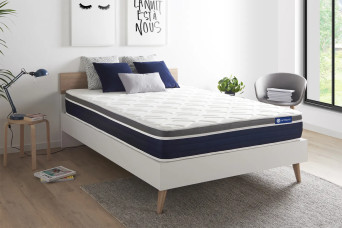 Matelas 160x220 cm Latex et mémoire de forme - Actilatex Confort