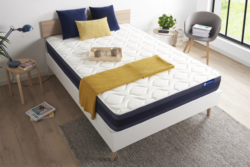 Matelas 130x210 cm Latex et mémoire de forme - Actilatex Morpho