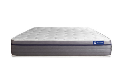 Matelas 130x210 cm Ressorts ensachés et Mémoire de forme - Actiflex Zen