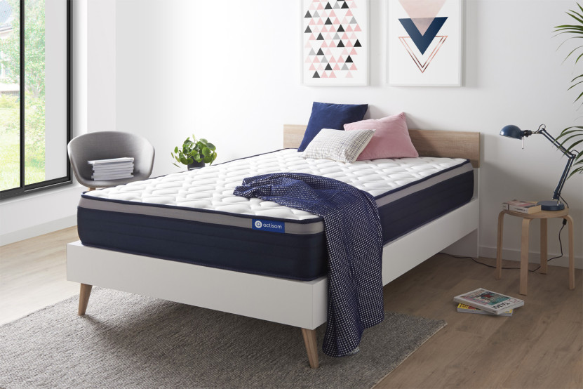 Matelas 150x195 cm Latex et mémoire de forme - Actilatex Max