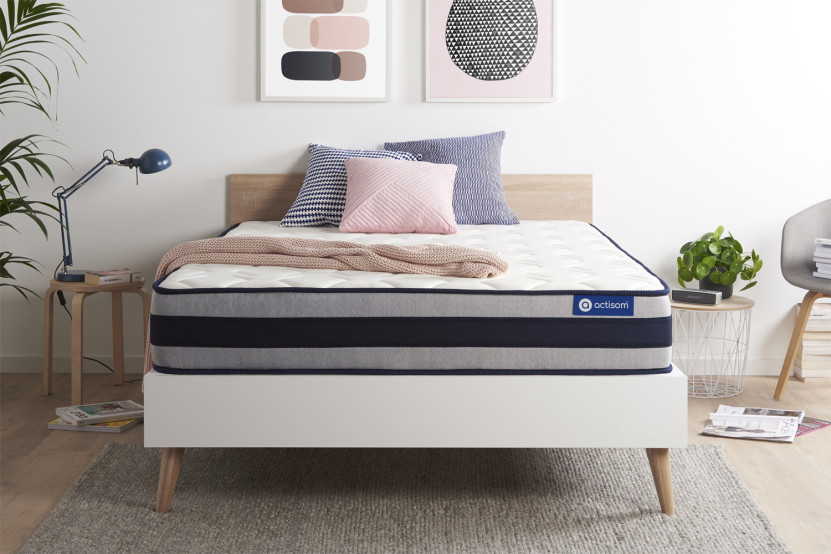 Matelas 140x220 cm Latex et mémoire de forme - Actilatex Ergo
