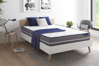Matelas 140x200 cm Latex et mémoire de forme - Actilatex Pur