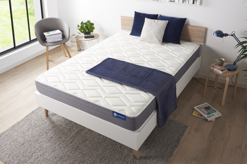 Matelas 130x210 cm Latex et mémoire de forme - Actilatex Dream