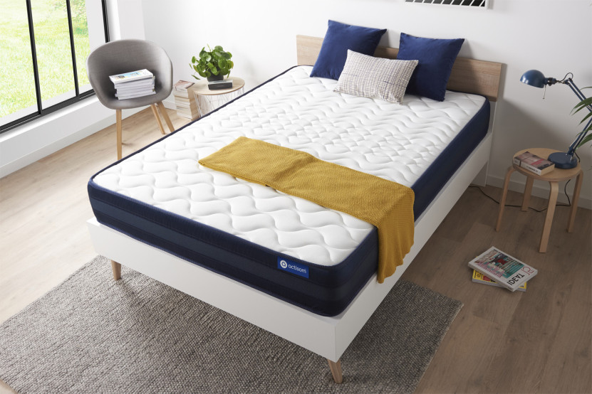 Matelas 100x200 cm Latex et mémoire de forme - Actilatex Tech