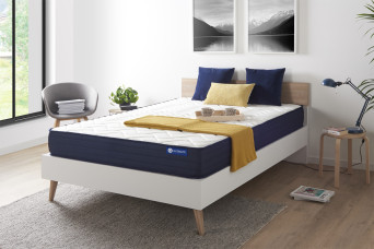 Matelas 130x210 cm Latex et mémoire de forme - Actilatex Life