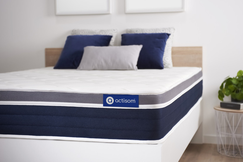 Matelas 120x195 cm Latex et mémoire de forme - Actilatex Confort