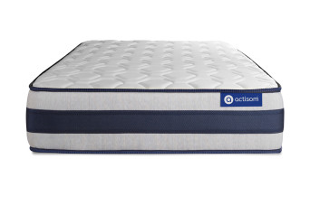 Matelas 120x195 cm Ressorts ensachés et Mémoire de forme - Actiflex Ergo