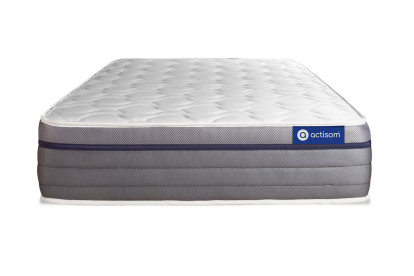 Matelas 120x195 cm Ressorts ensachés et Mémoire de forme - Actiflex Zen