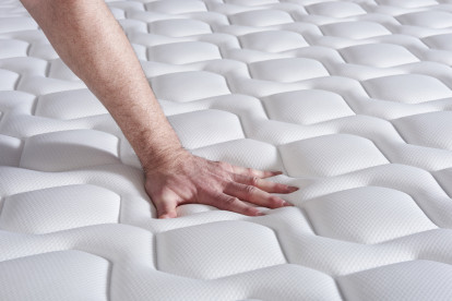 Matelas 100x220 cm Ressorts ensachés et Mémoire de forme - Actiflex Ergo