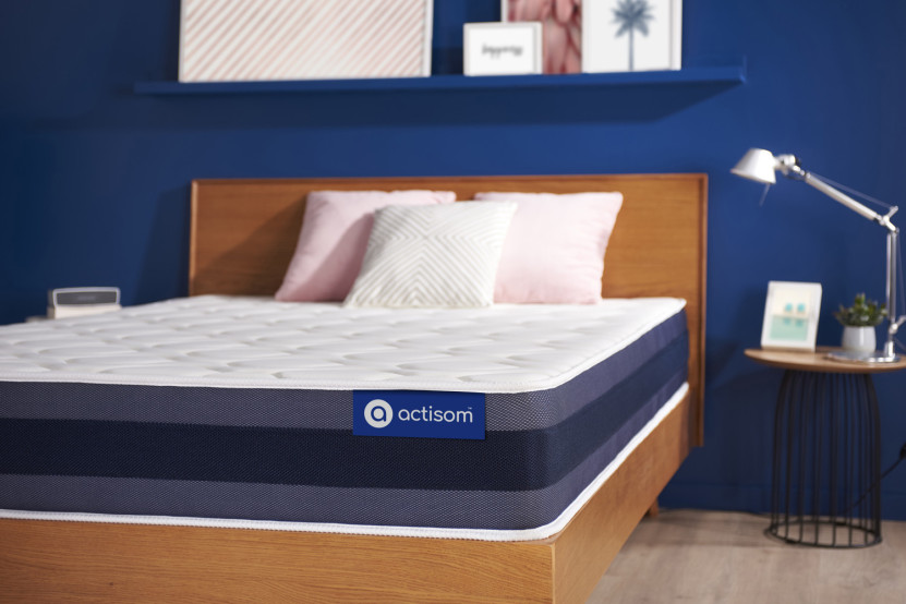 Matelas 100x220 cm Ressorts ensachés et Mémoire de forme - Actiflex Morpho