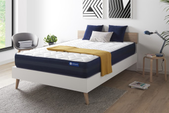Matelas 135x200 cm Latex et mémoire de forme - Actilatex Tech