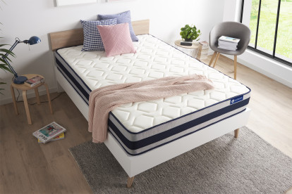 Matelas 130x210 cm Latex et mémoire de forme - Actilatex Ergo