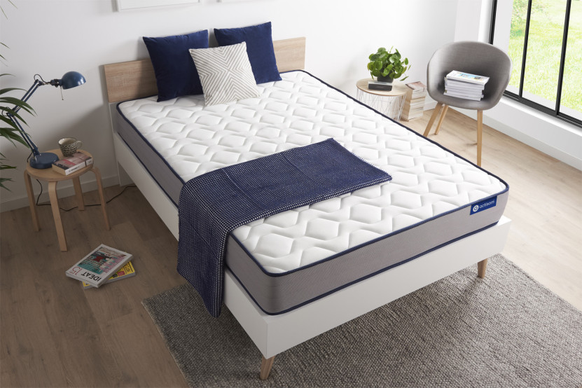 Matelas 130x210 cm Latex et mémoire de forme - Actilatex Form