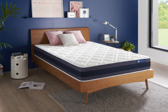 Matelas 140x200 cm Ressorts ensachés et Mémoire de forme - Actiflex Morpho
