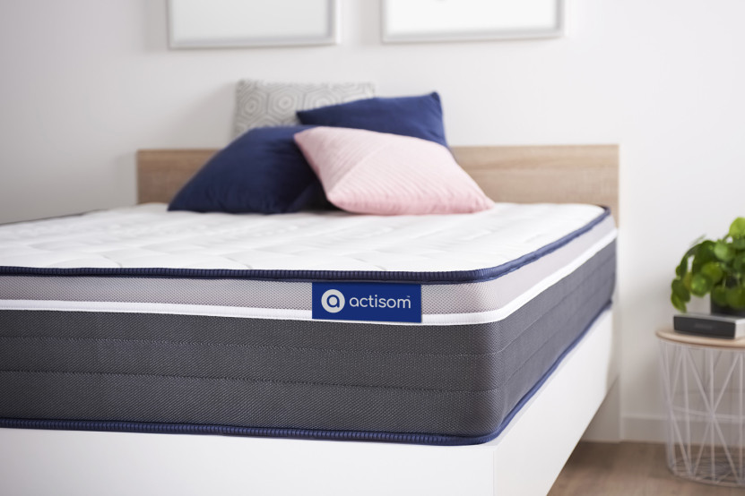 Matelas 70x210 cm Latex et mémoire de forme - Actilatex Plus