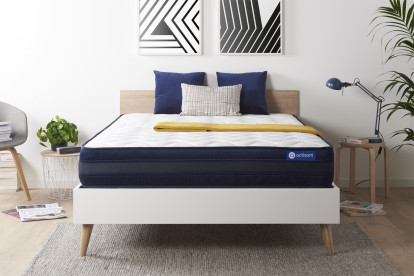 Matelas 130x210 cm Latex et mémoire de forme - Actilatex Tech