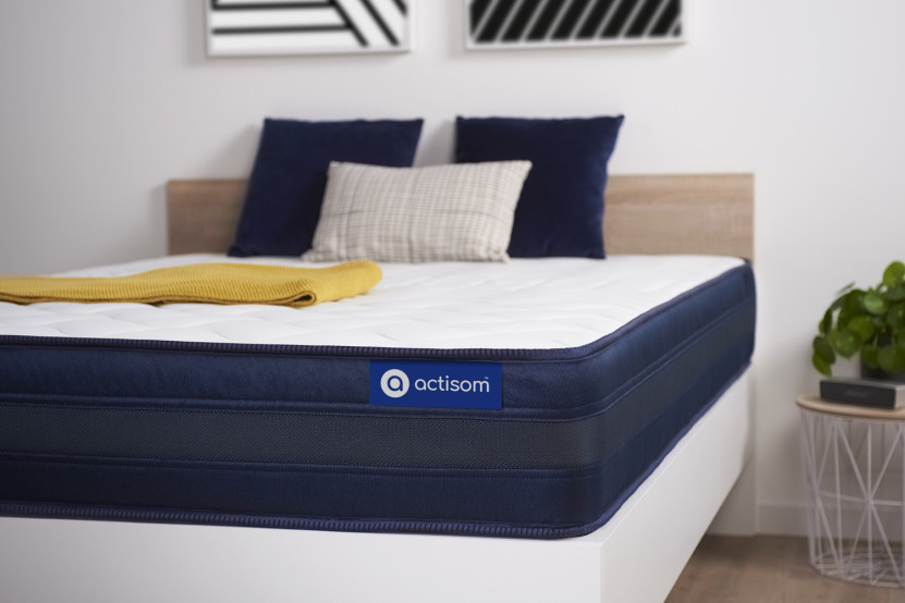 Matelas 90x190 cm Latex et mémoire de forme - Actilatex Tech