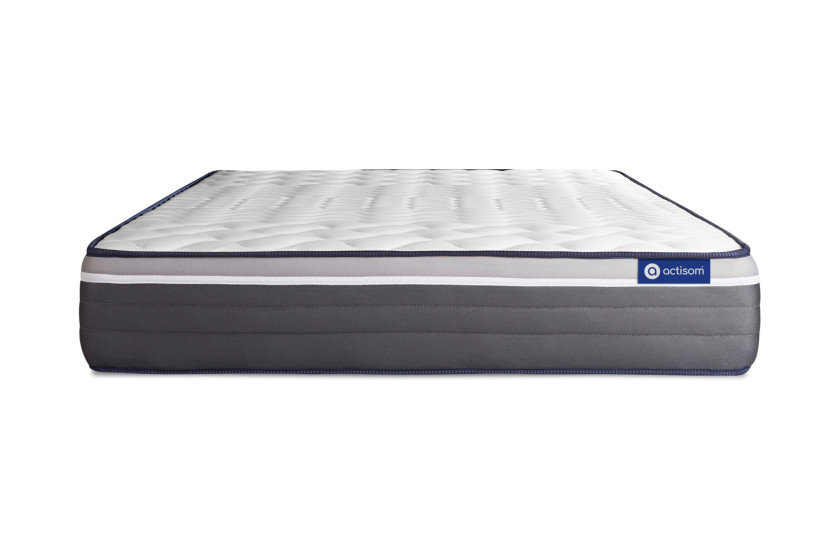Matelas 135x200 cm Ressorts ensachés et Mémoire de forme - Actiflex Plus