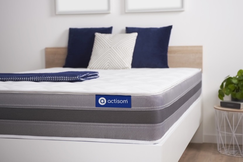 Matelas 80x220 cm Latex et mémoire de forme - Actilatex Relax