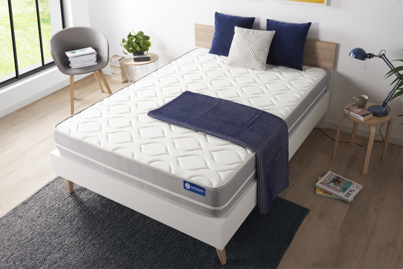 Matelas 105x200 cm Latex et mémoire de forme - Actilatex Touch