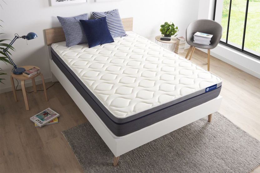 Matelas 133x182 cm Latex et mémoire de forme - Actilatex Zen