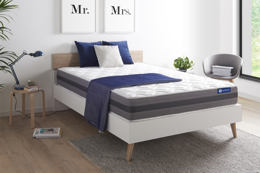 Matelas 140x200 cm Latex et mémoire de forme - Actilatex Relax