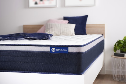 Matelas 100x200 cm Latex et mémoire de forme - Actilatex Max