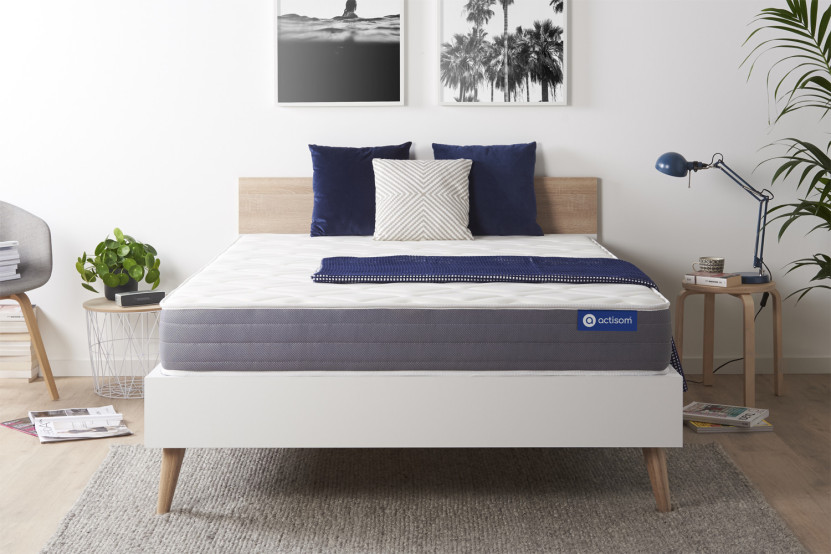Matelas 140x220 cm Latex et mémoire de forme - Actilatex Dream