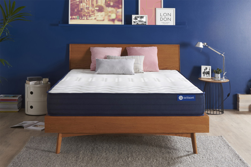 Matelas 135x200 cm Ressorts ensachés et Mémoire de forme - Actiflex Life