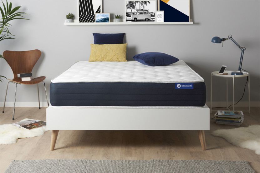 Matelas 130x210 cm Mémoire de forme - Actimemo Sleep