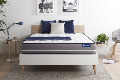Matelas 140x210 cm Latex et mémoire de forme - Actilatex Pur